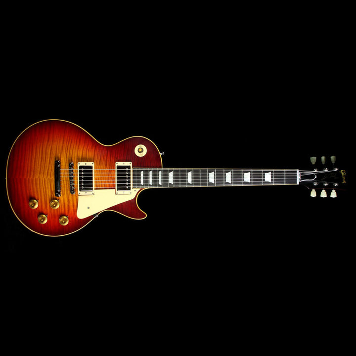 Used 2016 Gibson Custom Shop Made 2 Measure Slim Neck '59 Les Paul Reissue Electric Guitar Vintage Cherry Sunburst