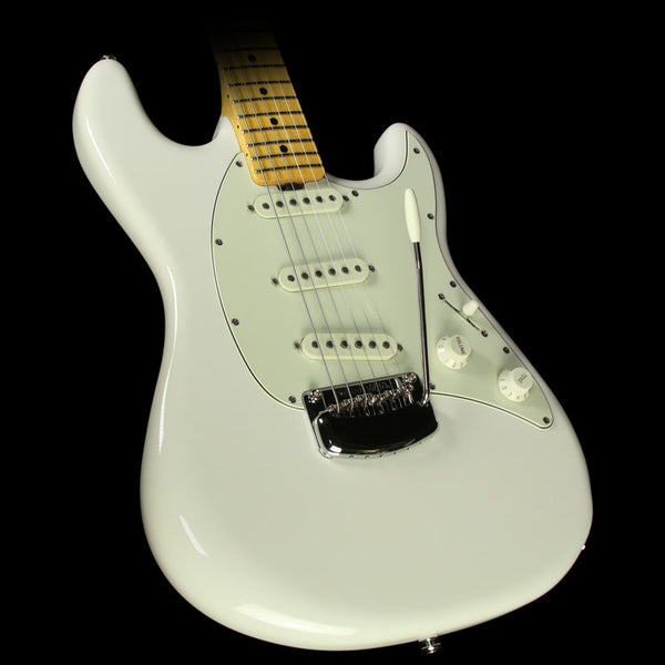 Used Ernie Ball Music Man Modern Classic Cutlass Electric Guitar Ivory White