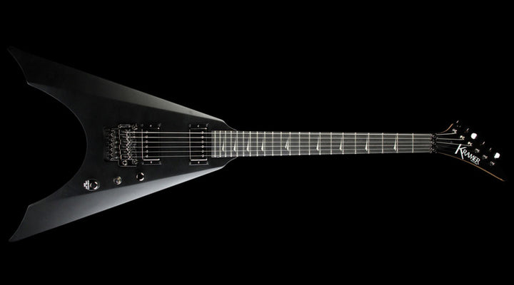 Used Kramer Nite V Electric Guitar Satin Black