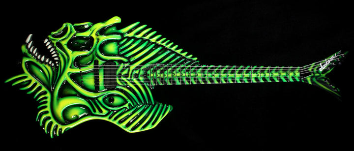 Used 2003 Jackson Custom Shop Legend of Zelda �Zoraxe� 7-String Electric Guitar