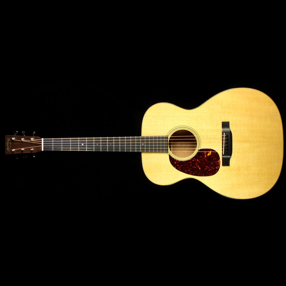 Used Martin 000-18L Left Handed Acoustic Guitar Natural — 2