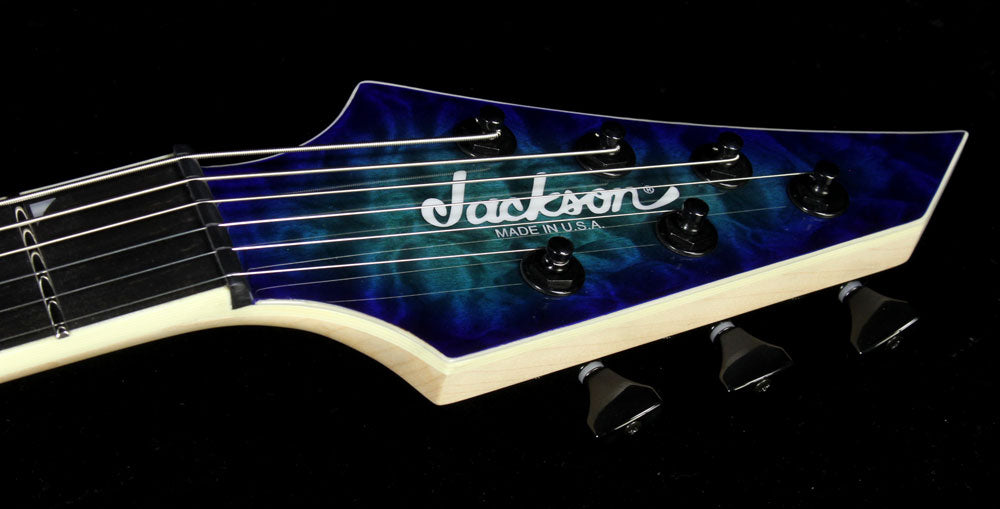 Jackson Misha Mansoor Signature Juggernaut HT6 Quilt Top Electric Guitar Laguna Burst — 4