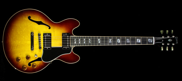 Used 2008 Gibson Custom Shop One-Off CS-336 Super 400 Split Block Electric Guitar Vintage Sunburst