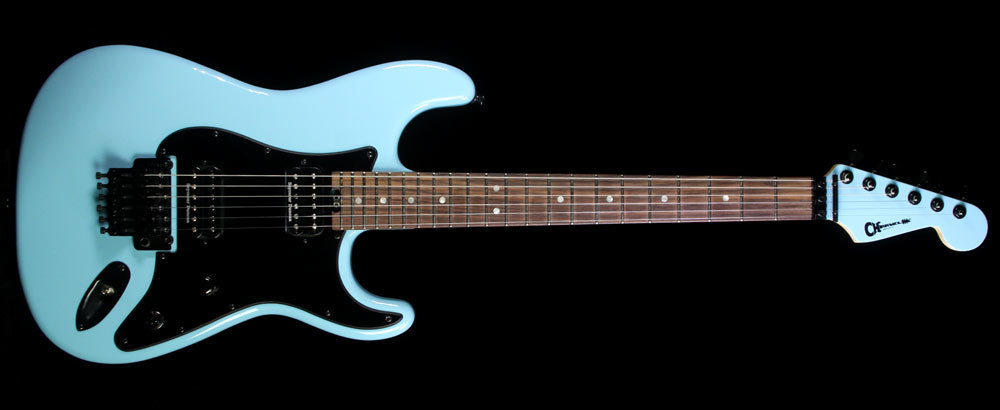 Used 2014 Charvel Custom Shop SoCal San Dimas Electric Guitar Daphne Blue — 2