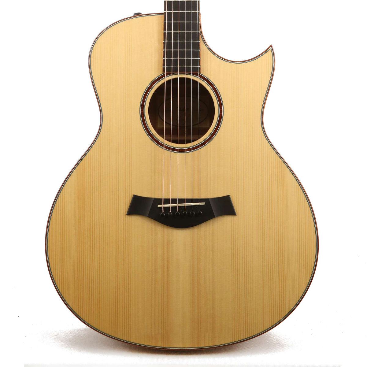 Used 2015 Taylor Custom Shop BTO Grand Symphony Tasmanian Myrtle Acoustic Guitar Natural — 1