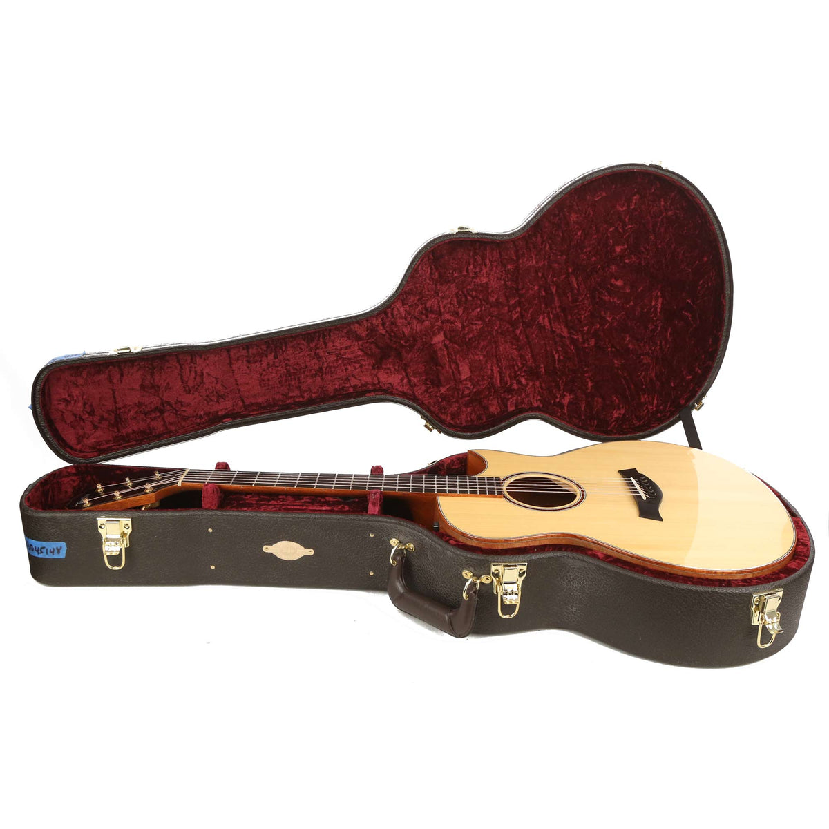 Used 2015 Taylor Custom Shop BTO Grand Symphony Tasmanian Myrtle Acoustic Guitar Natural — 8