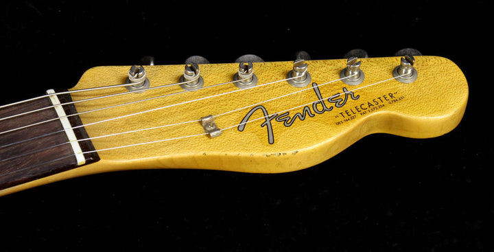 Used 2015 Fender Custom Shop Time Machine 1963 Telecaster Relic Electric Guitar Blue Ice Metallic