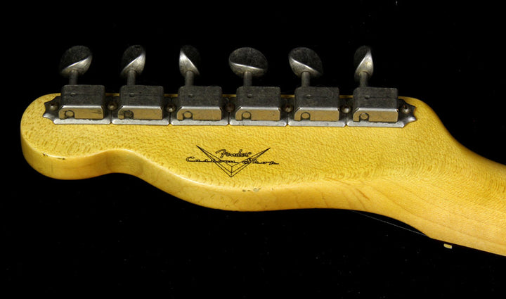 Used 2015 Fender Custom Shop Time Machine 1963 Telecaster Relic Electric Guitar Blue Ice Metallic