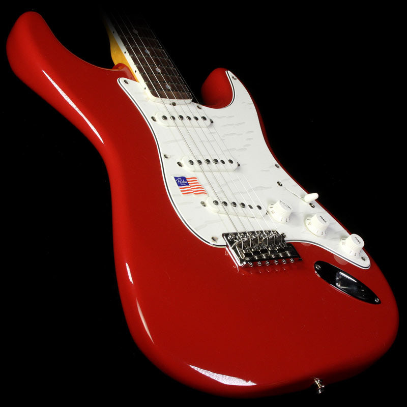 Used Fender Eric Johnson Stratocaster Electric Guitar Dakota Red — 1