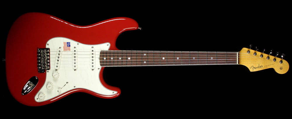 Used Fender Eric Johnson Stratocaster Electric Guitar Dakota Red — 2
