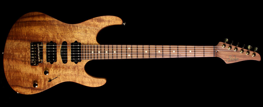 Suhr Modern Curly Koa Electric Guitar Natural Oil — 2
