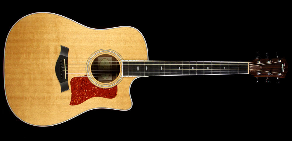 Used 2012 Taylor 410ce Dreadnought Acoustic Guitar Natural — 2