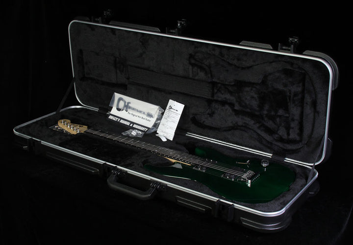 Used 2015 Charvel Custom Shop San Dimas 2H Electric Guitar Transparent Green