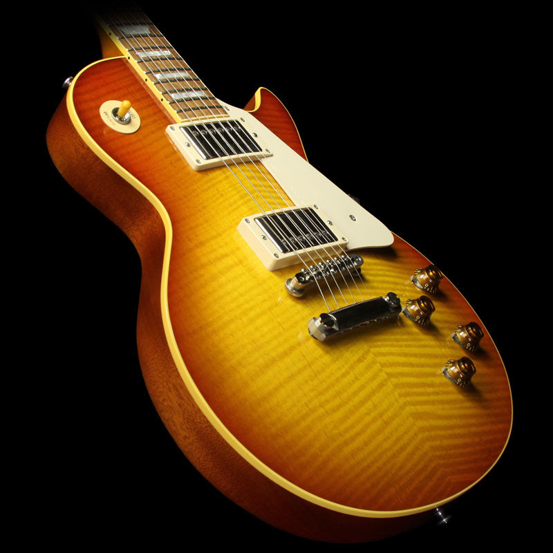 Used 2009 Gibson Custom Shop 1959 Les Paul Reissue Electric Guitar Iced Tea — 1