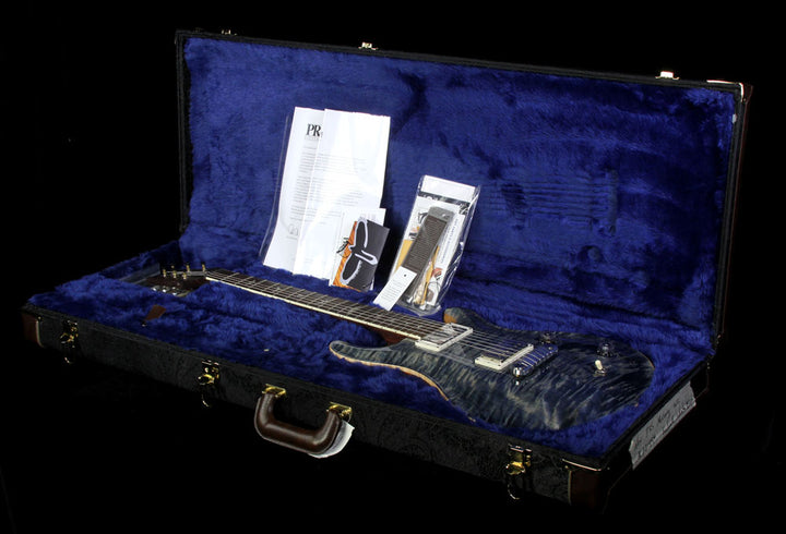 Used 2015 Paul Reed Smith McCarty Wood Library Limited Electric Guitar Faded Whale Blue