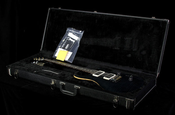 Used 2011 Paul Reed Smith Custom 24 Ten Top Electric Guitar Black Slate