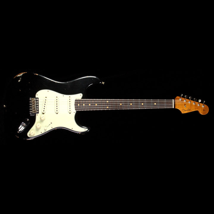Fender Custom Shop 1960s Roasted Alder  Stratocaster Relic Electric Guitar Black