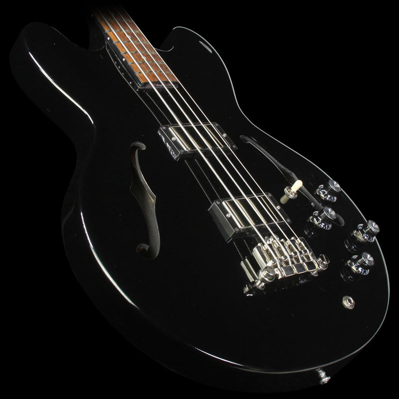 Used 2013 Gibson ES-335 Electric Bass Guitar Black — 1