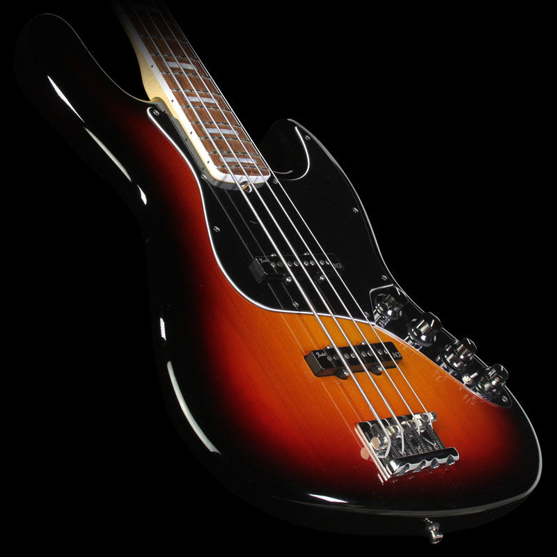 Used 2013 Fender American Deluxe Jazz Bass 3-Tone Sunburst | The 