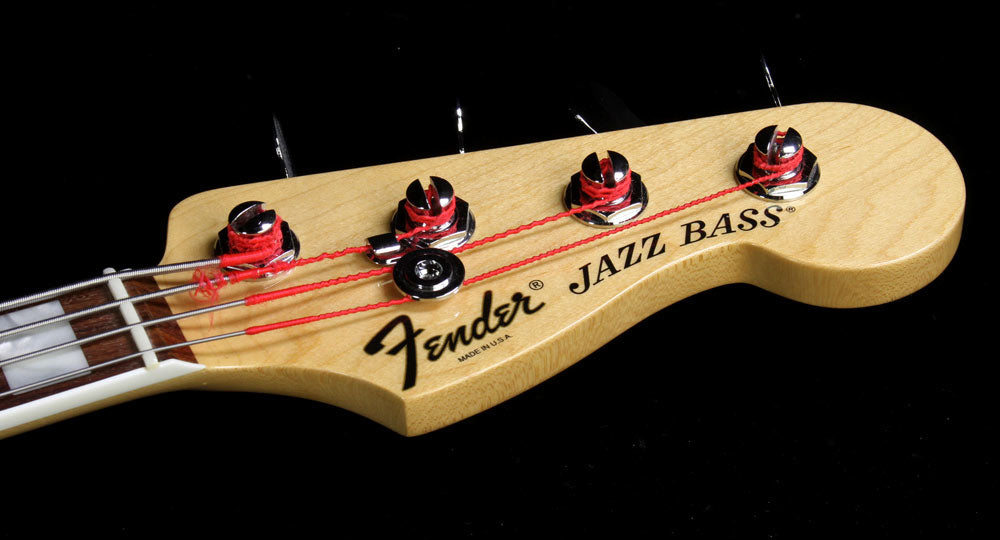 Used 2013 Fender American Deluxe Jazz Bass 3-Tone Sunburst