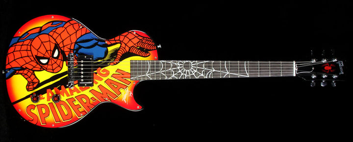 Used 1999 Gibson Custom Shop Spiderman Web Slinger One Les Paul Electric Guitar