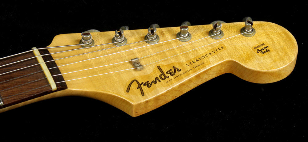 Used 2009 Fender Custom Shop Wildwood 10 '61 Stratocaster Relic Electric Guitar Vintage White — 4