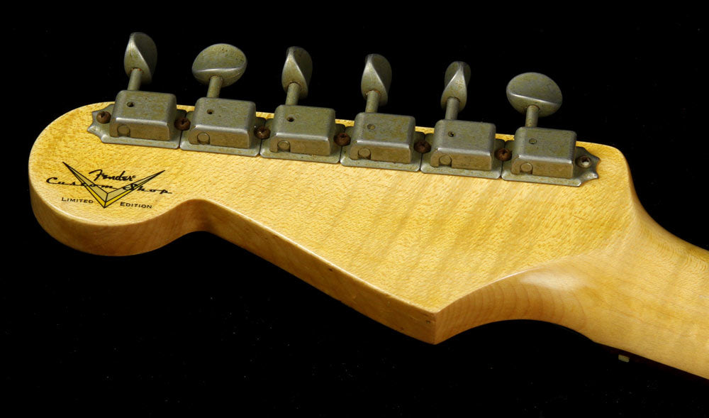 Used 2009 Fender Custom Shop Wildwood 10 '61 Stratocaster Relic Electric Guitar Vintage White — 5