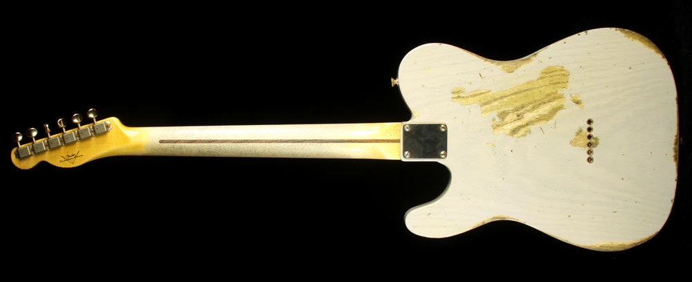 Used 2015 Fender Custom Shop Limited Edition Golden '51 Telecaster Electric Guitar Dirty White Blonde — 3