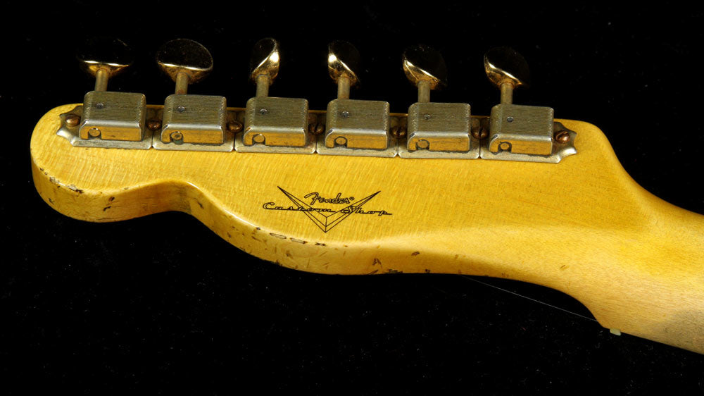 Used 2015 Fender Custom Shop Limited Edition Golden '51 Telecaster Electric Guitar Dirty White Blonde — 5