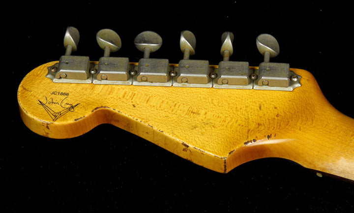 Used 2012 Fender Custom Shop Masterbuilt John Cruz '59 Stratocaster Relic Electric Guitar Faded Sonic Blue