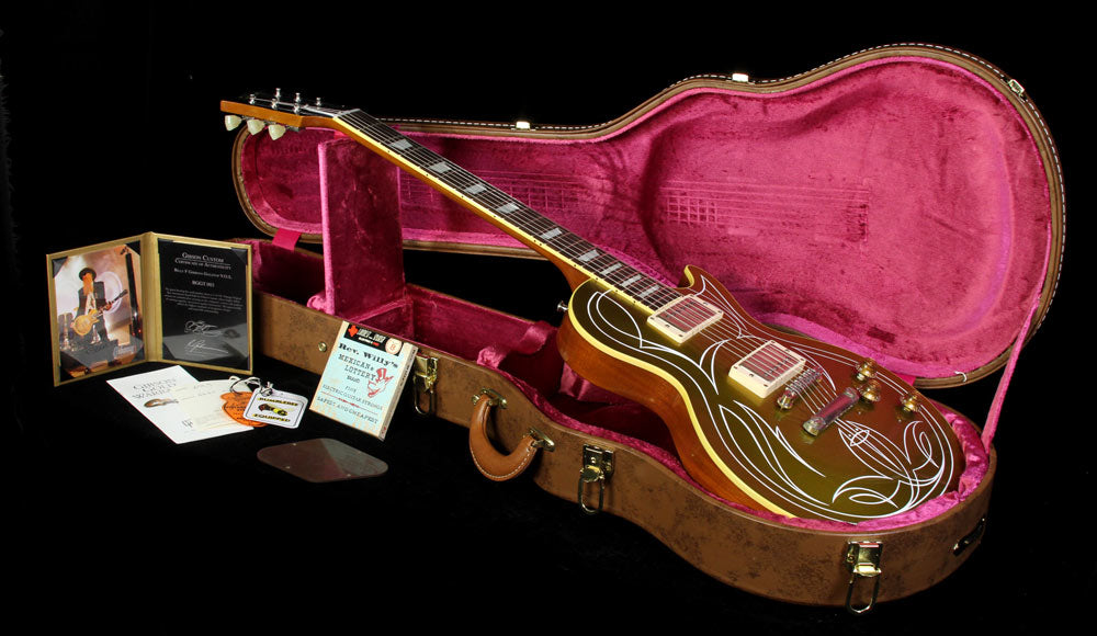 Used 2014 Gibson Custom Shop Billy Gibbons Les Paul Electric Guitar VOS Goldtop — 6