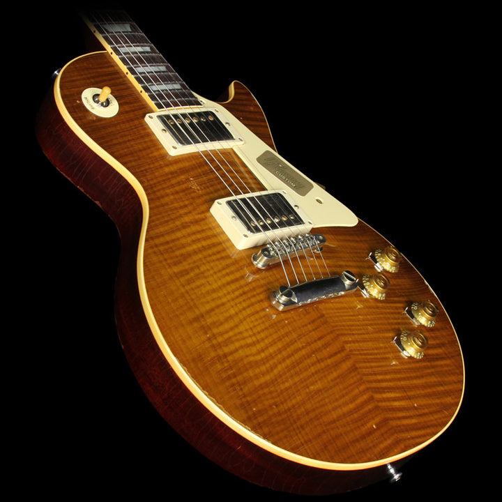 Gibson Custom Shop Music Zoo Exclusive Historic Select Roasted Reissue '59 Les Paul Electric Guitar Aged Lemonburst