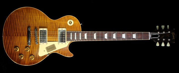 Gibson Custom Shop Music Zoo Exclusive Historic Select Roasted Reissue '59 Les Paul Electric Guitar Aged Lemonburst