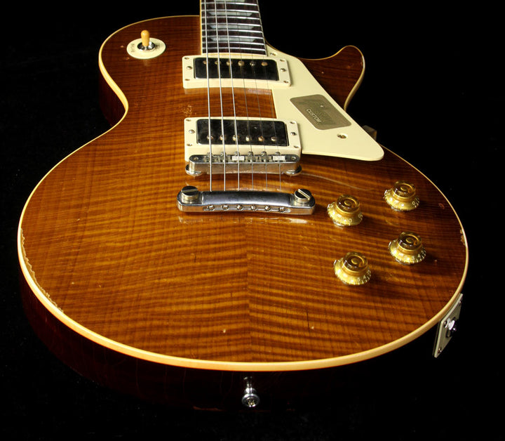 Gibson Custom Shop Music Zoo Exclusive Historic Select Roasted Reissue '59 Les Paul Electric Guitar Aged Lemonburst