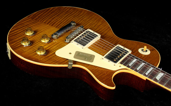 Gibson Custom Shop Music Zoo Exclusive Historic Select Roasted Reissue '59 Les Paul Electric Guitar Aged Lemonburst