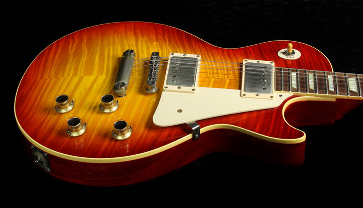 Used 2014 Gibson Custom Shop 10th Anniversary Benchmark '60 Les Paul Chambered Reissue Electric Guitar Washed Cherry