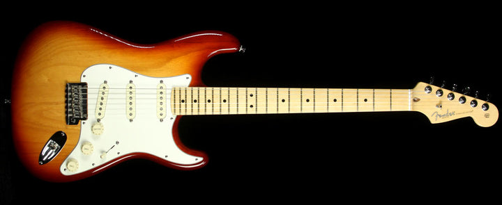 Used 2012 Fender American Standard Stratocaster Electric Guitar Sienna Sunburst