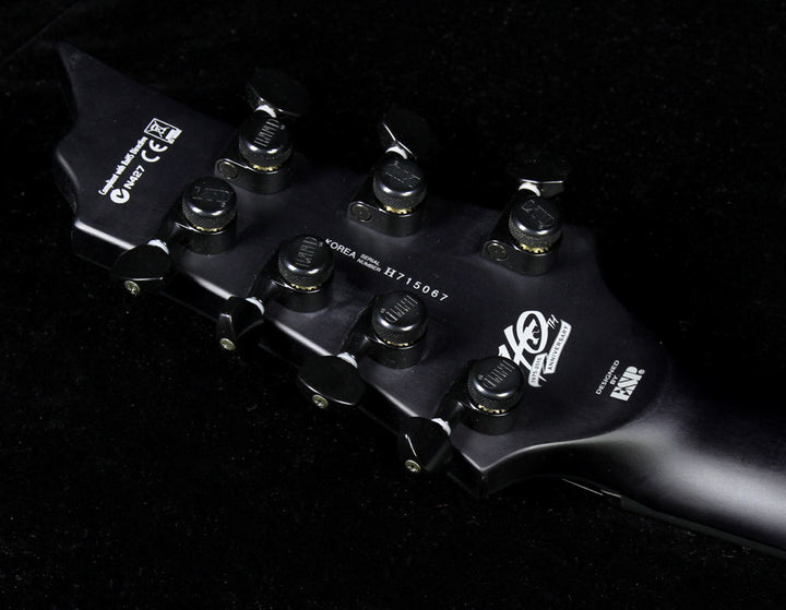 Used 2015 ESP LTD 40th Anniversary Limited Edition Horizon H7 Seven-String Electric Guitar Transparent Satin Black