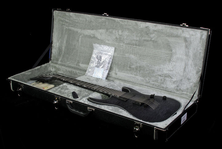 Used 2015 ESP LTD 40th Anniversary Limited Edition Horizon H7 Seven-String Electric Guitar Transparent Satin Black