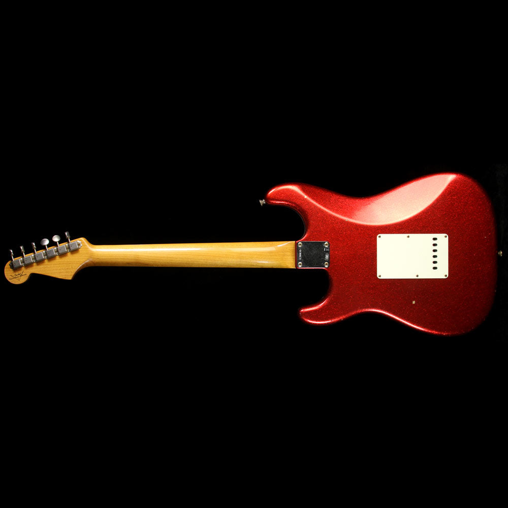 Fender Custom Shop L-Series Roasted 1964 Stratocaster Electric Guitar Red Sparkle — 3