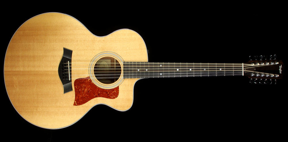 Used 2010 Taylor 355ce Jumbo 12-String Acoustic Guitar Natural — 2
