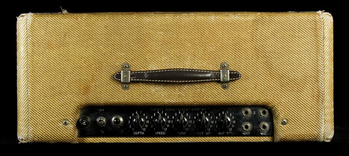 Used 1956 Fender Tremolux Combo Amplifier Tweed