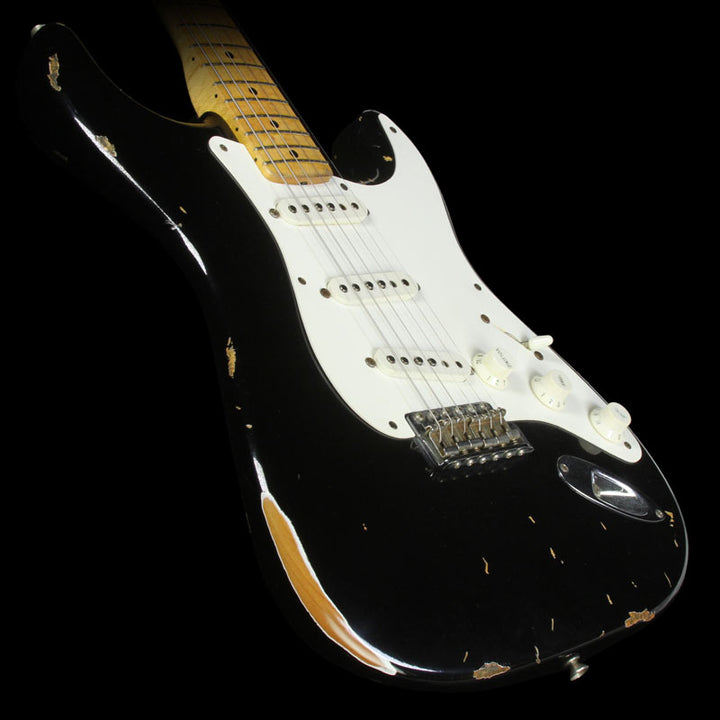 Used 2000 Fender Custom Shop '56 Stratocaster Relic Electric Guitar Black