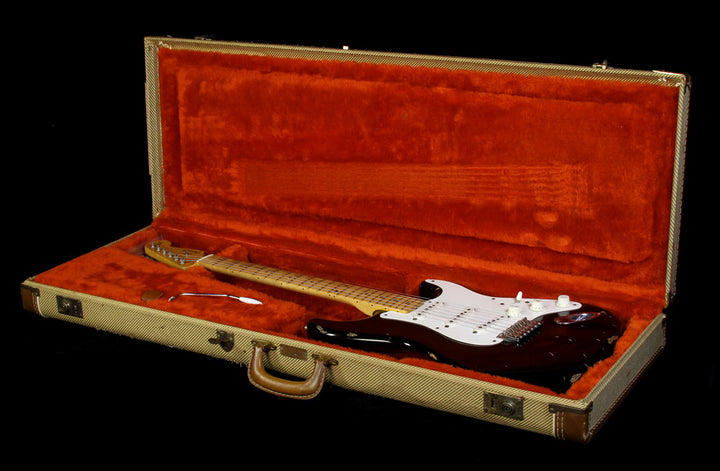 Used 2000 Fender Custom Shop '56 Stratocaster Relic Electric Guitar Black