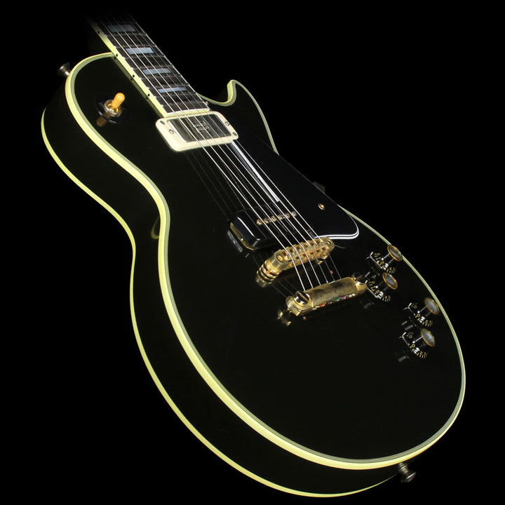 Used 2014 Gibson Custom Shop Robby Krieger '54 Les Paul Custom Electric Guitar VOS Lamp Black
