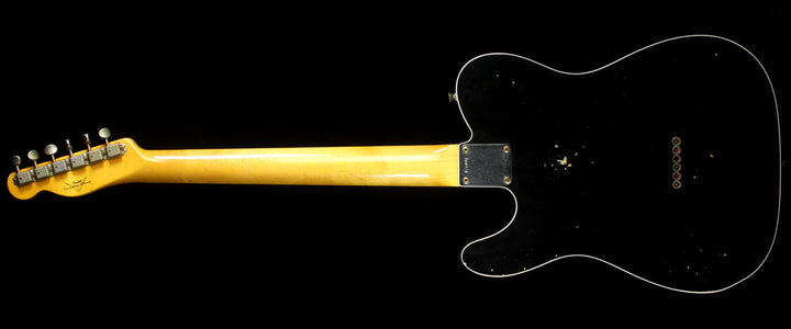 Used 2013 Fender Custom Shop '60 Custom Telecaster Electric Guitar Black with Matching Headstock