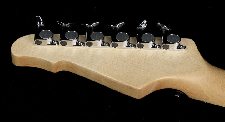 Used 2014 Wayne Guitars Meanie Green Electric Guitar Swirl Green/Pink