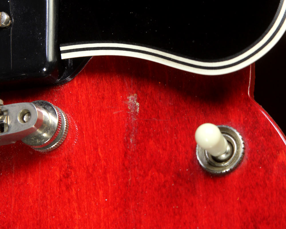 Used 1962 Gibson ES-330 TD Hollowbody Electric Guitar Cherry — 8