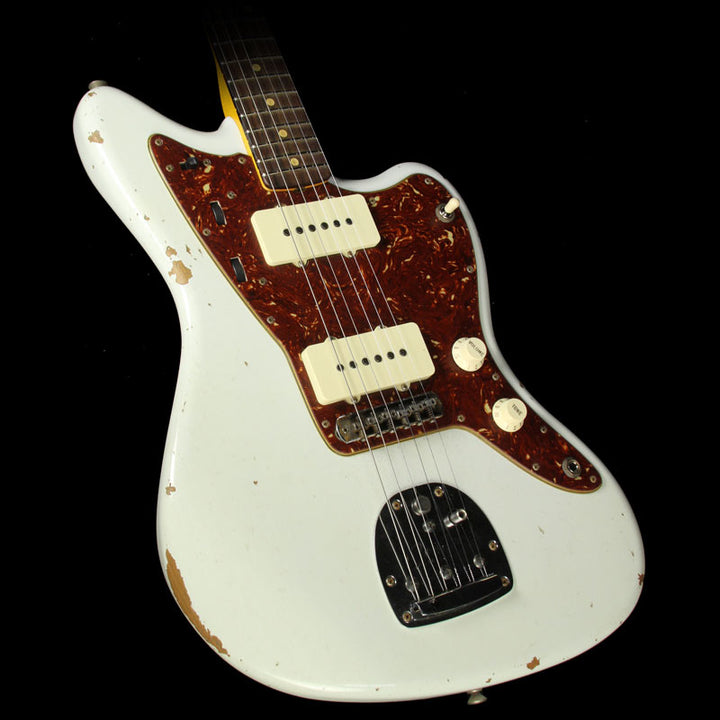 Fender Custom Shop 1960 Roasted Alder Jazzmaster Relic Electric Guitar Olympic White