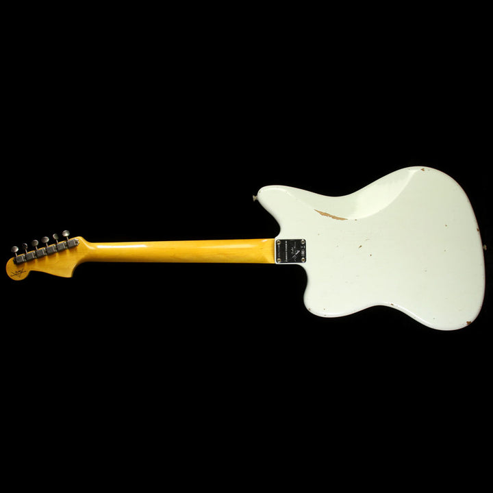 Fender Custom Shop 1960 Roasted Alder Jazzmaster Relic Electric Guitar Olympic White